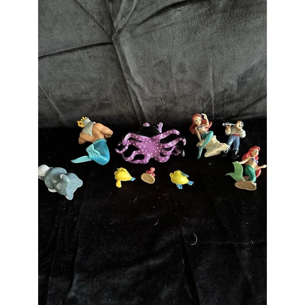 Disney 9 Piece Little Mermaid Figurine Playset PVC